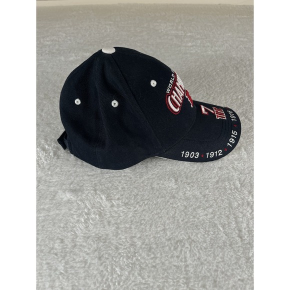 Boston Red Sox 7 Time World Series Champions MLB‎ Strap Back Baseball Hat Cap - Picture 7 of 9